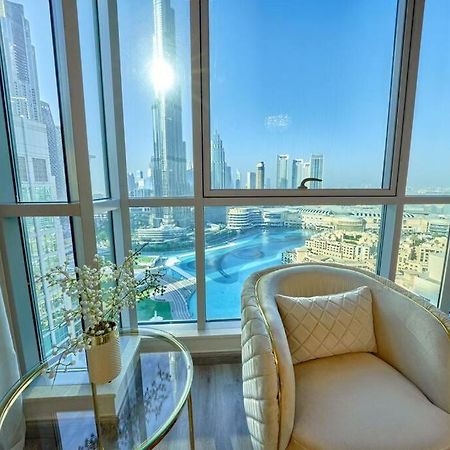Apartament Magnificent Luxury 3Br With Amazing Burj & Fountain View Dubaj Zewnętrze zdjęcie