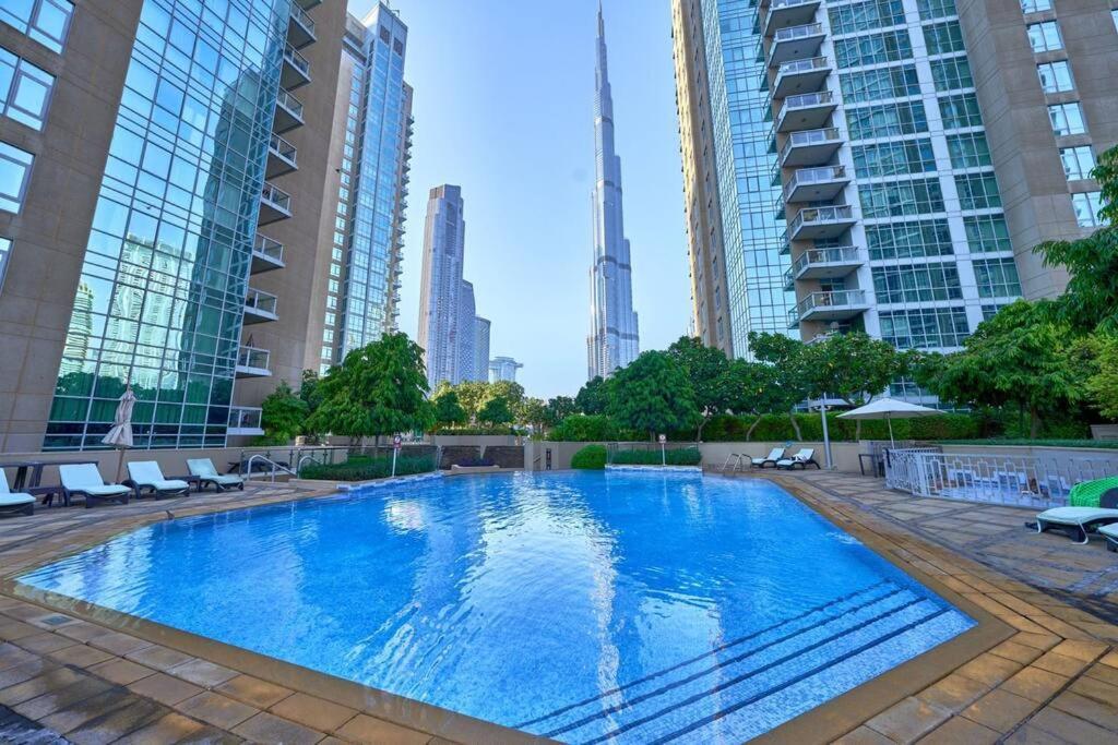 Apartament Magnificent Luxury 3Br With Amazing Burj & Fountain View Dubaj Zewnętrze zdjęcie